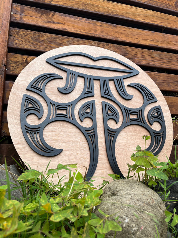 Wall Art - Kanohi Kitea. Moko Kauae, Tā Moko - Single
