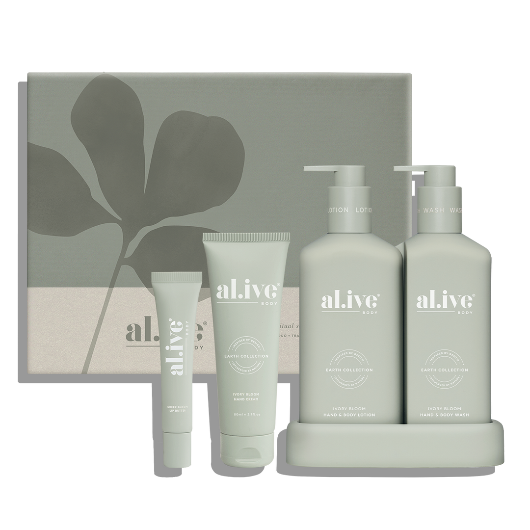 Body Ritual Set - Al.ive - Ivory Bloom