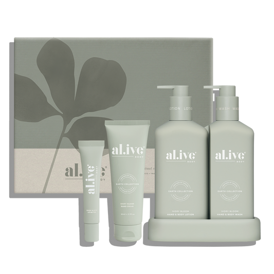 Body Ritual Set - Al.ive - Ivory Bloom