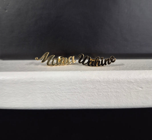 Earrings - Studs - Mana Wahine - Hapa