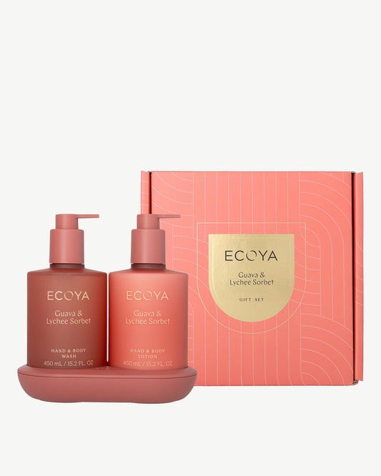 The Bathroom Edit - Guava & Lychee Sorbet - Ecoya