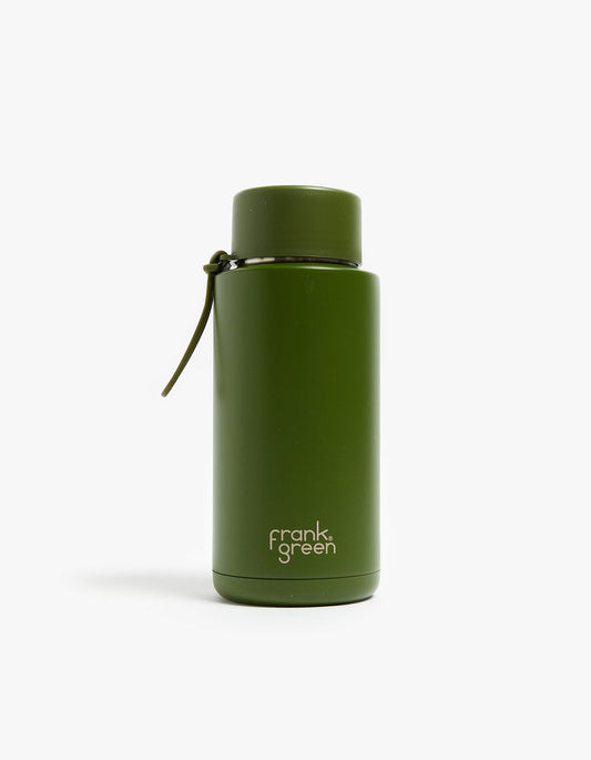 Reusable Bottle - Frank Green - 1L / 34oz - Khaki
