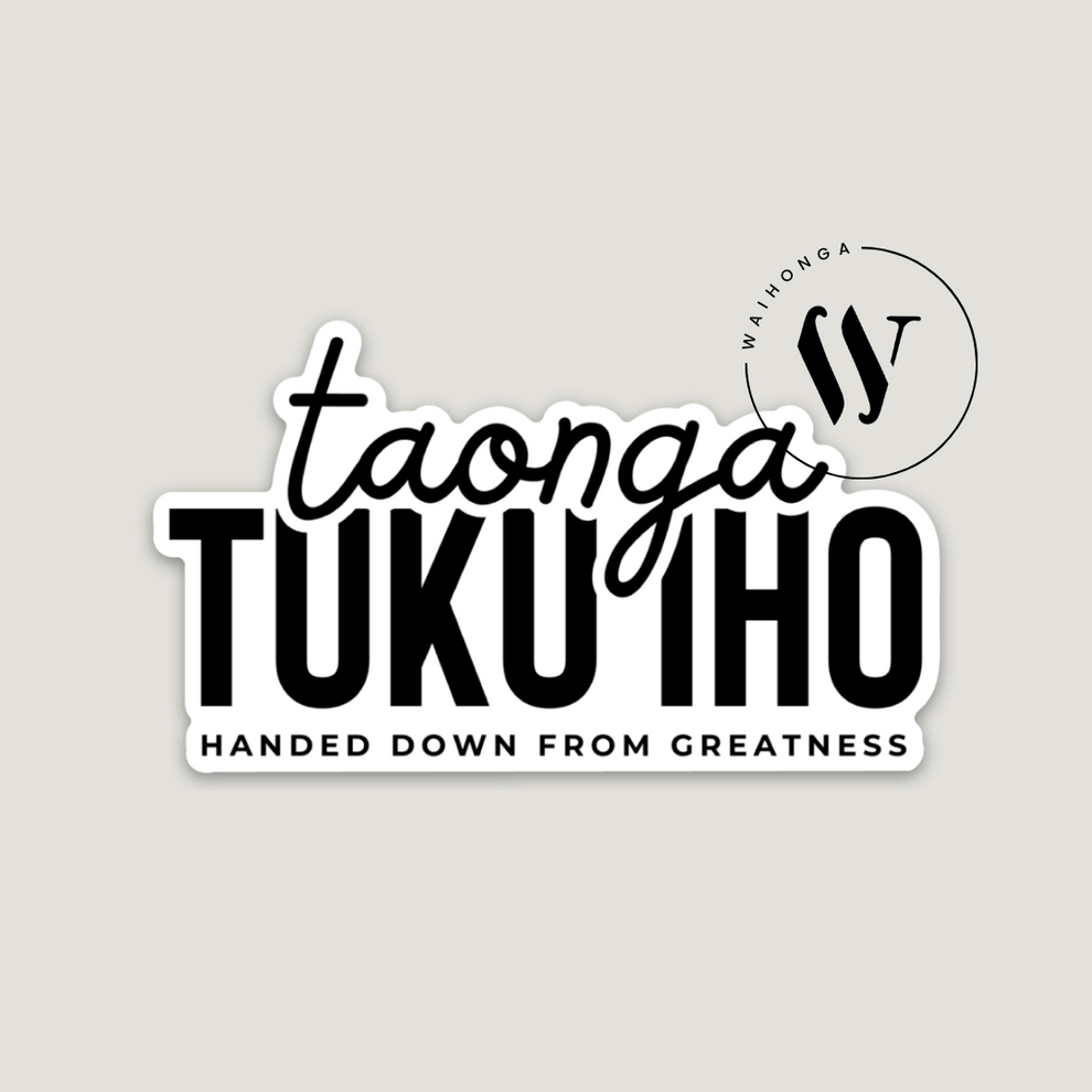 Tangata Whenua Sticker Set of 3 - Waihonga