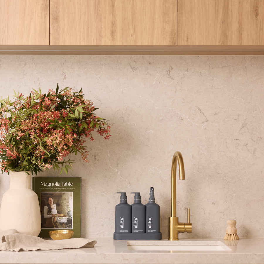 Kitchen Trio (Midnight Blue) - Al.ive - Lemon & Pomegranate + Coconut & Wild Orange