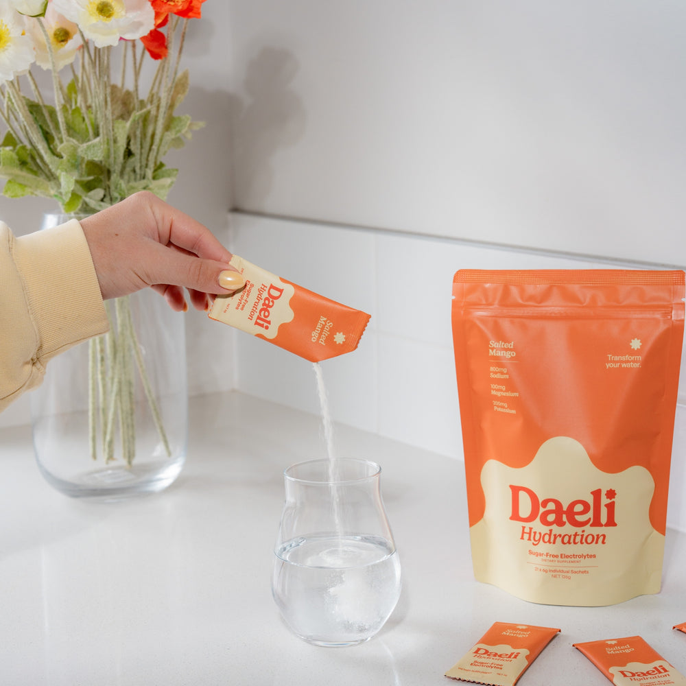 Daeli Hydration Sugar-Free Electrolytes Sachets (Salted Mango)