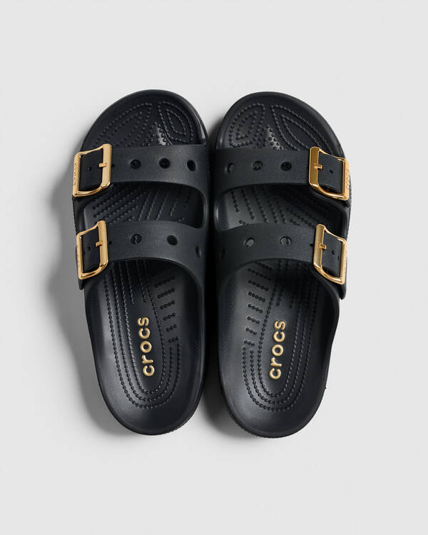 Metallic Buckle Saturday Sandal (Women's)