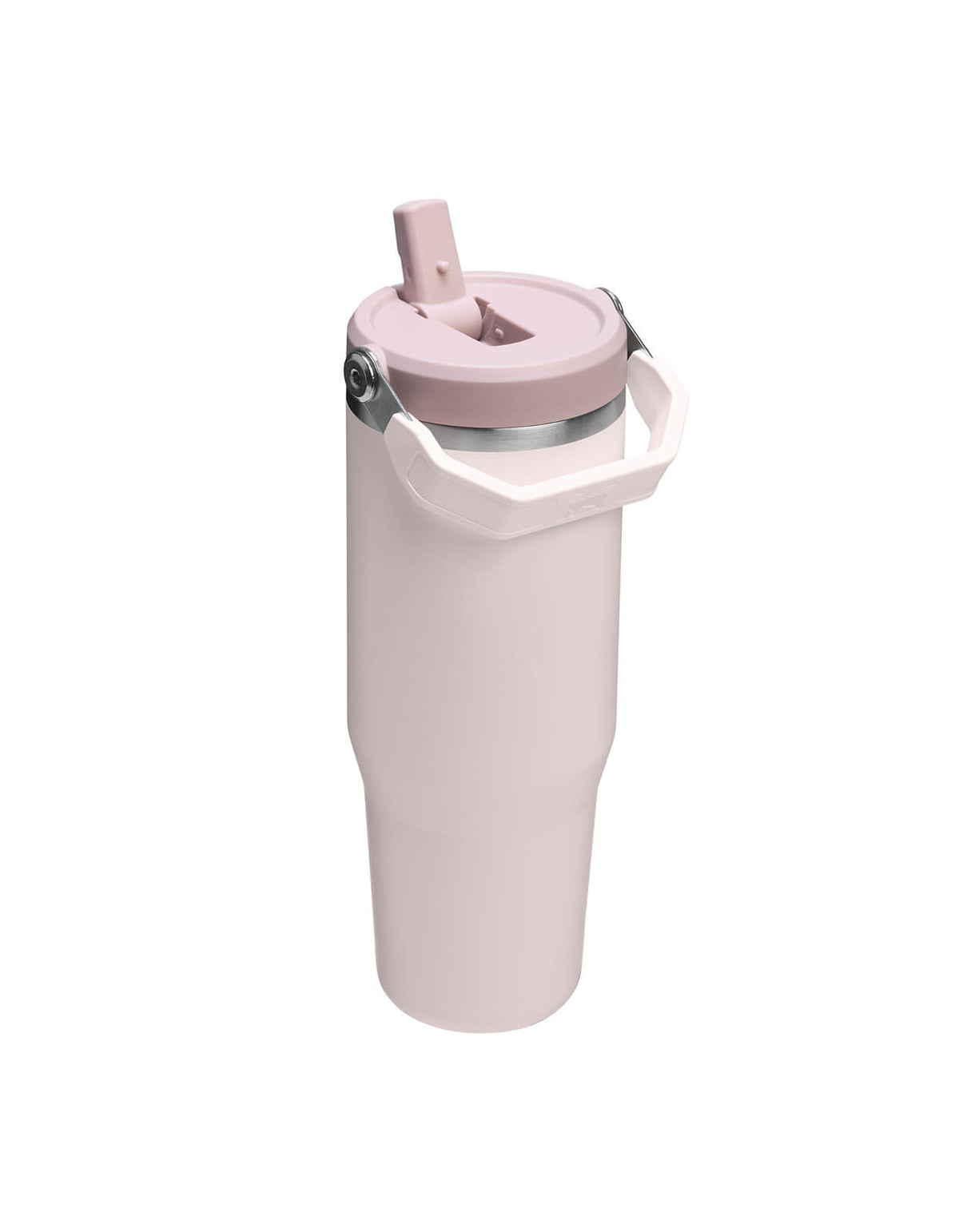 Tumbler - The IceFlow Flip Straw 2.0 - 30oz - Rose Quartz - Stanley