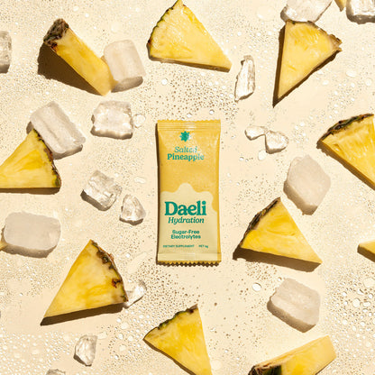 Daeli Hydration Sugar-Free Electrolytes Single 6g Sachet (Salted Pineapple)