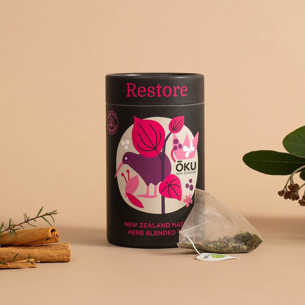 Tea - Ōku Tea - Restore / Whakaora Pack of 15 Tea Bags
