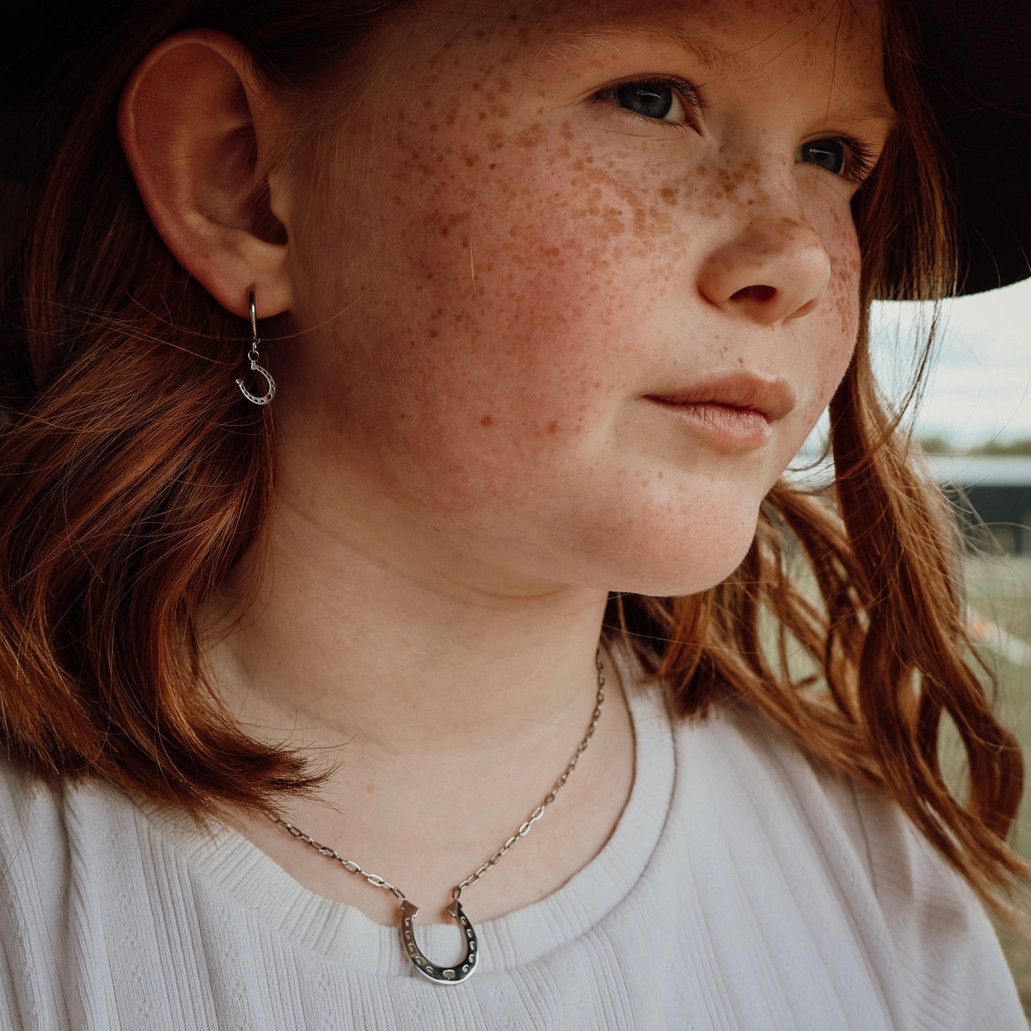 Earrings - Horseshoe Hoops - Katy B