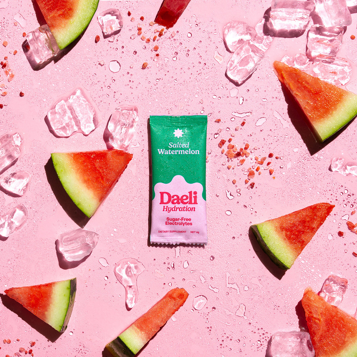 Daeli Hydration Sugar-Free Electrolytes Sachets (Salted Watermelon)