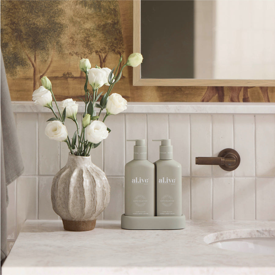 Compact Bathroom Duo - Al.ive - Ivory Bloom