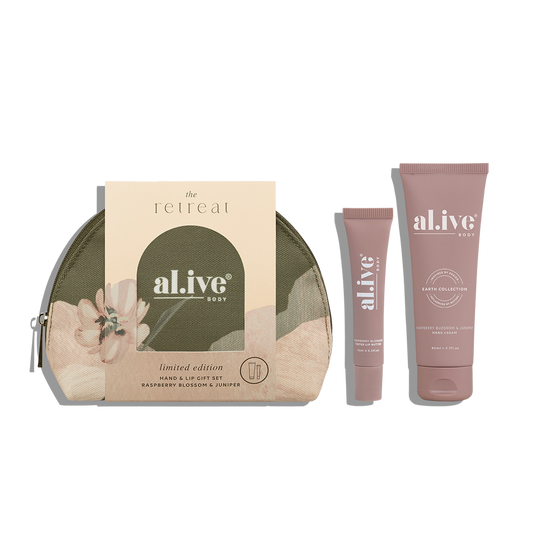 Hand and Lip Set  - Al.ive - Raspberry & Juniper