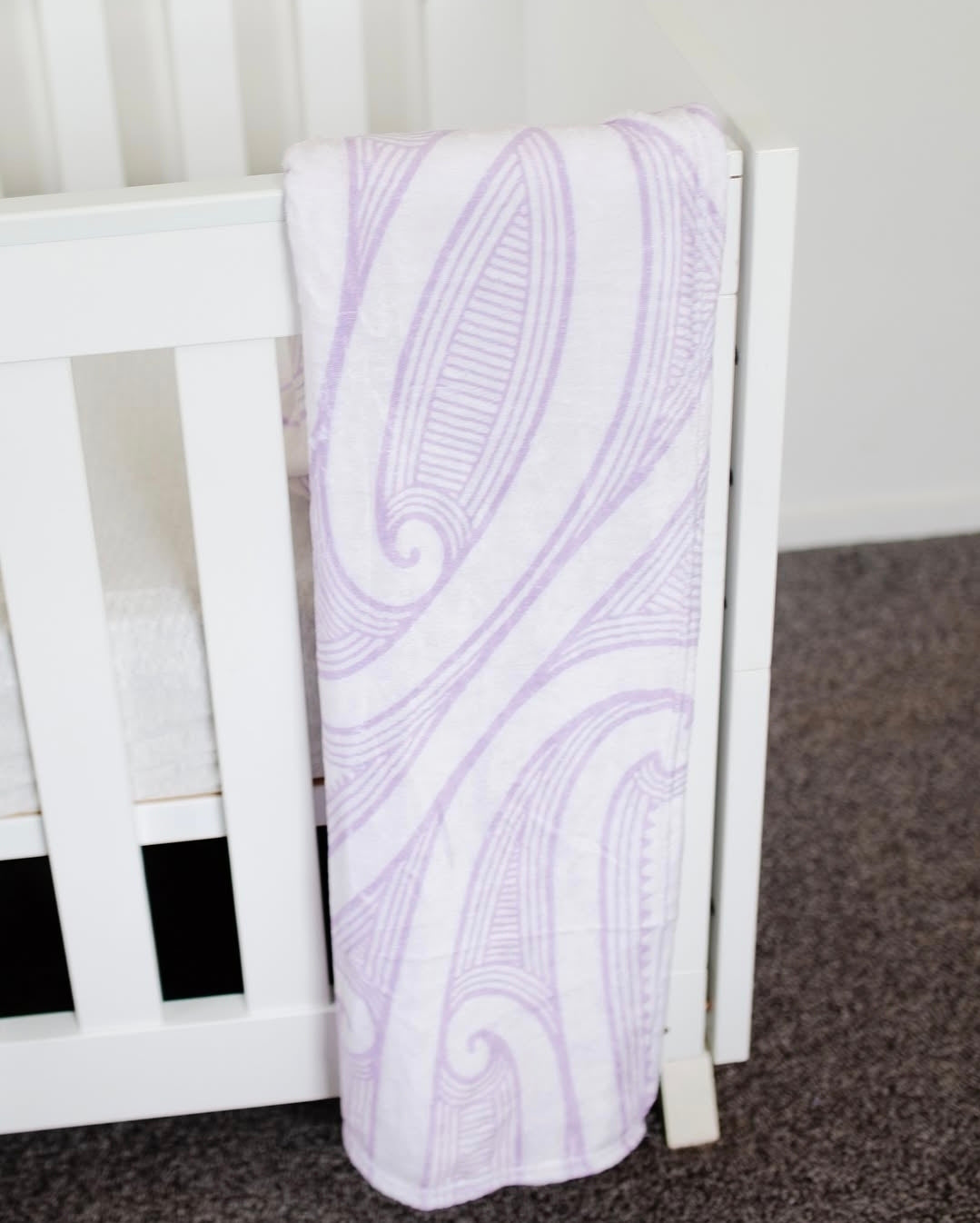 Cot Size Minky Paraikete - Waiporoporo