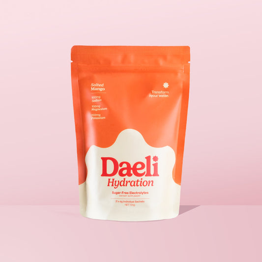 Daeli Hydration Sugar-Free Electrolytes Sachets (Salted Mango)