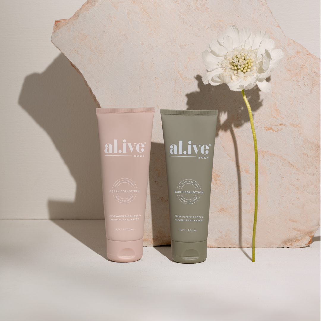 Gift Set - Hand Duo - Al.ive - Applewood & Goji Berry + Green Pepper & Lotus