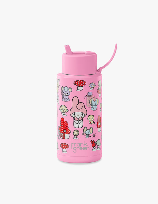 Hello Kitty - My Melody with Flip Straw Lid - 1L (34Oz)