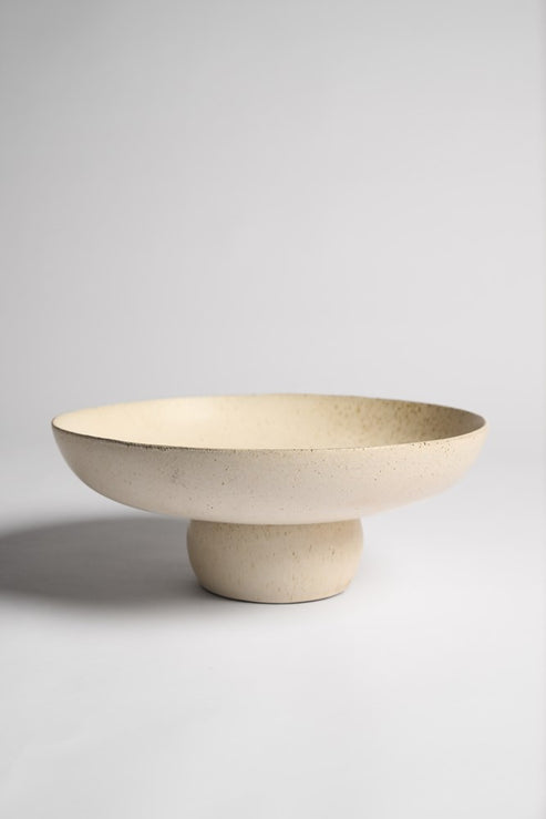 Fort Raised Bowl - Speckled White