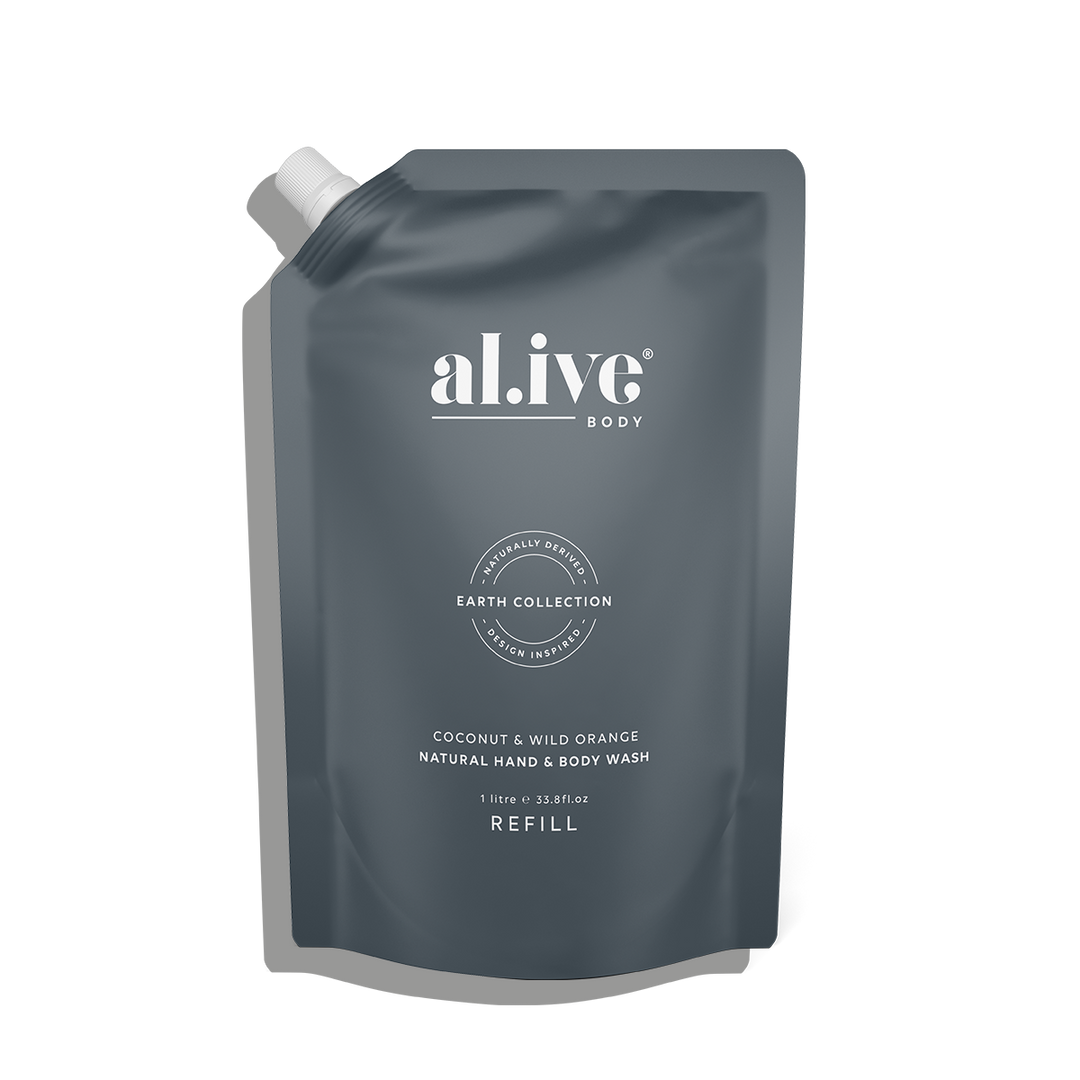 REFILL - Hand and Body Wash - Al.ive - Coconut & Wild Orange