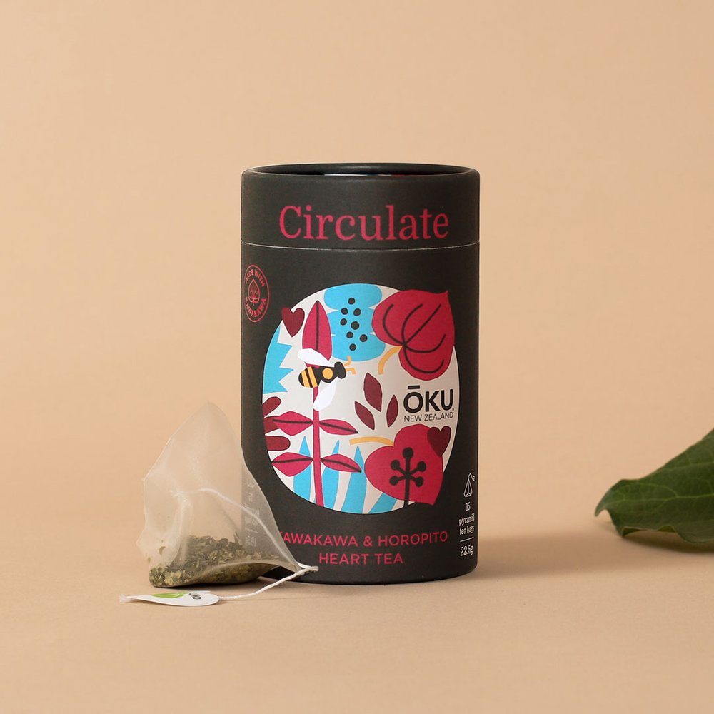 Tea - Ōku Tea - Circulate / Hōrapa Pack of 15 Tea Bags