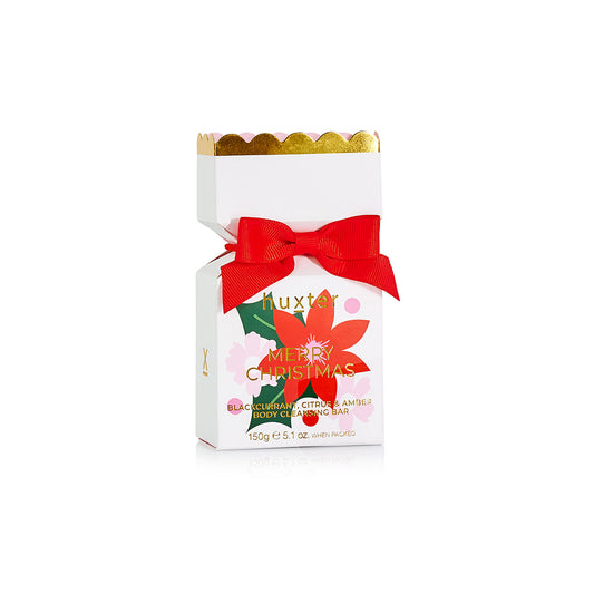 Body
Cleansing Bar
Bon Bon -
White - Xmas
Flowers
Collection - 1 x
150gm Soap -
Blackcurrant,
Citrus & Amber - Huxter