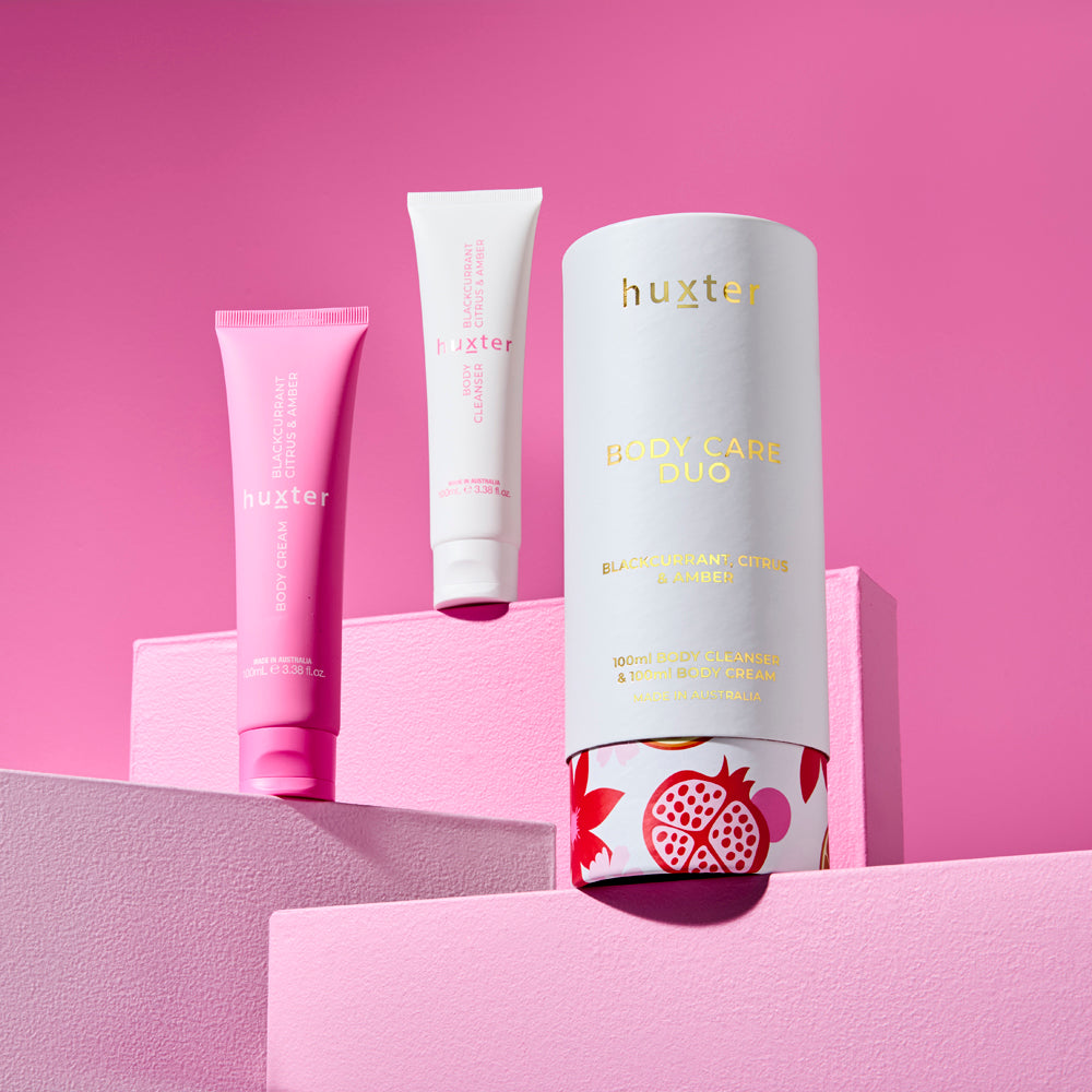 Huxter - Body Care Duo | Blackcurrant, Citrus & Amber - Huxter