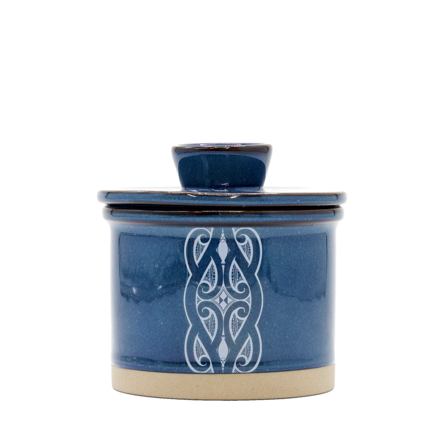 Butter Bell - Glazed Ceramic - Miriama Grace-Smith - Blue