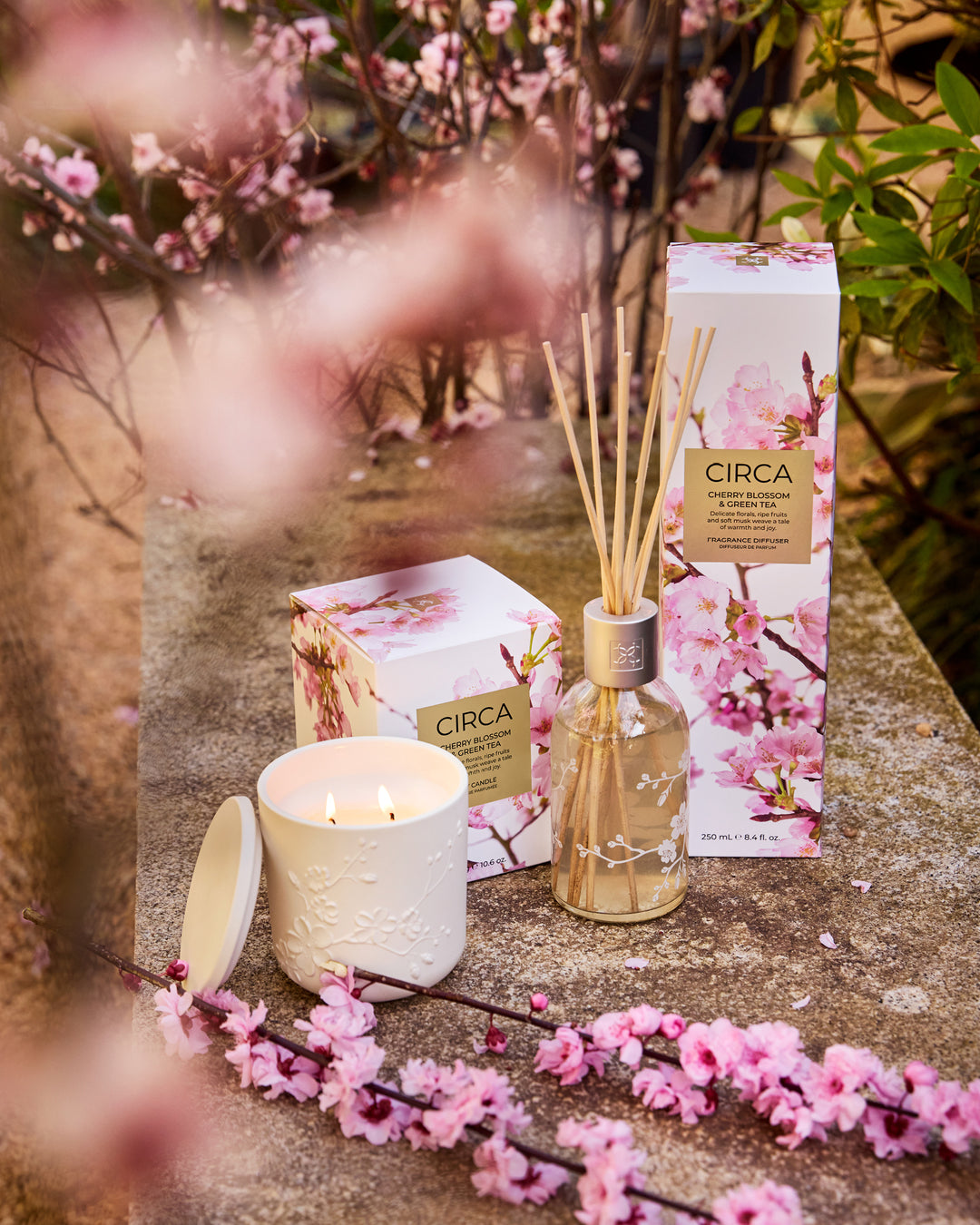 Diffuser - 250ml - Cherry Blossom & Green Tea