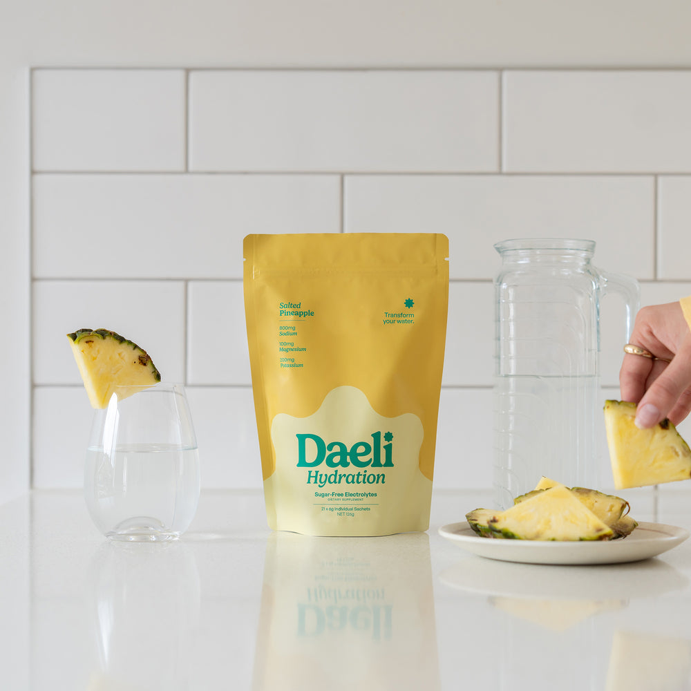 Daeli Hydration Sugar-Free Electrolytes Sachets (Salted Pineapple)