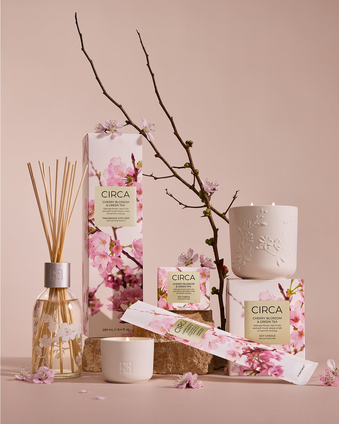 Candle - 70g - Cherry Blossom & Green Tea