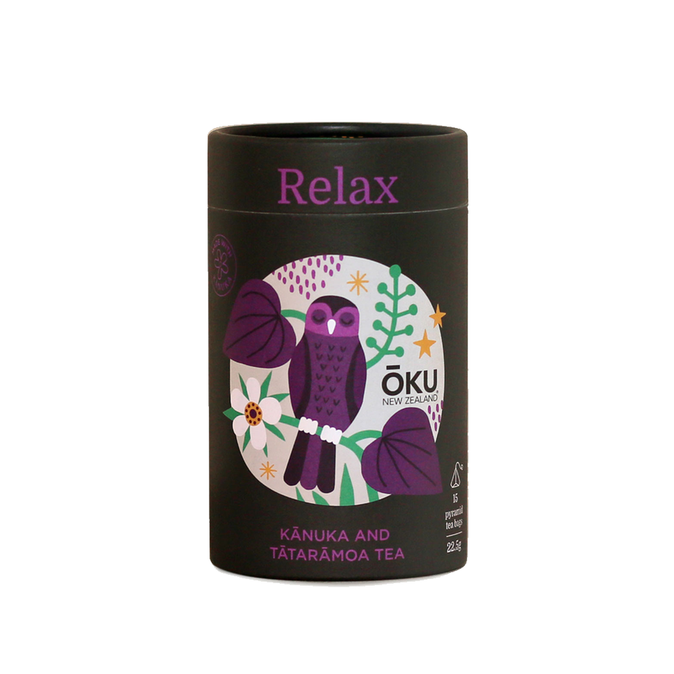 Tea - Ōku Tea - Relax / Whakatā Pack of 15 Tea Bags