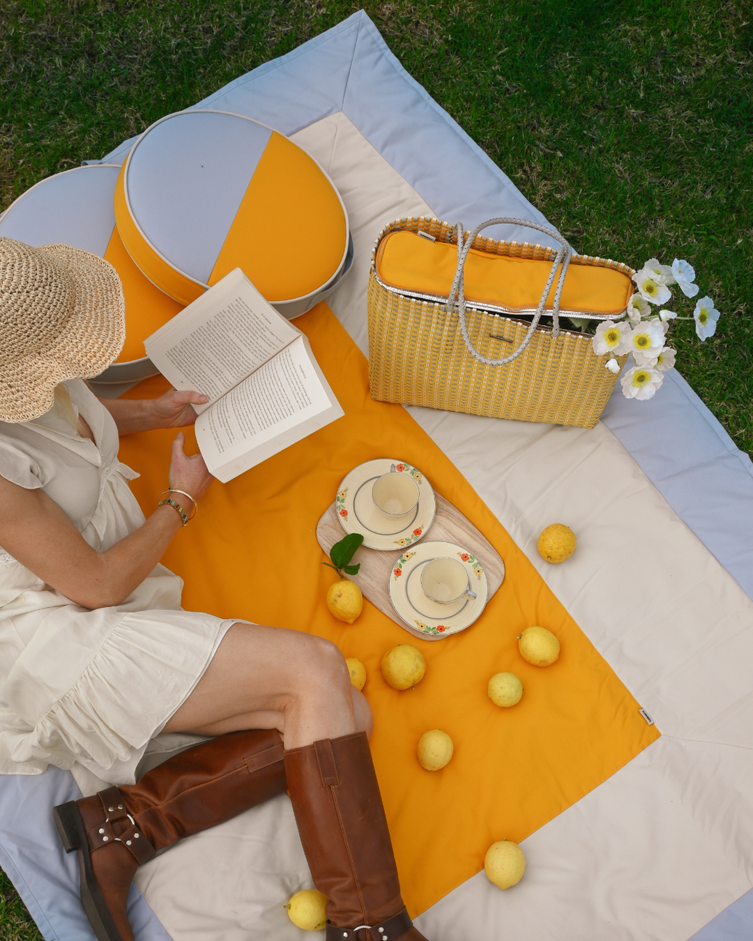 Insulated Tote Bag - Marigold - Hommey