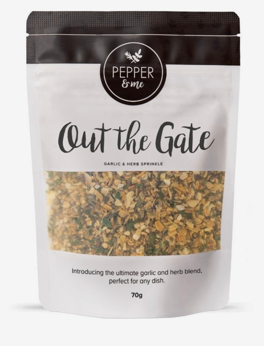 Out the Gate - Pepper and Me