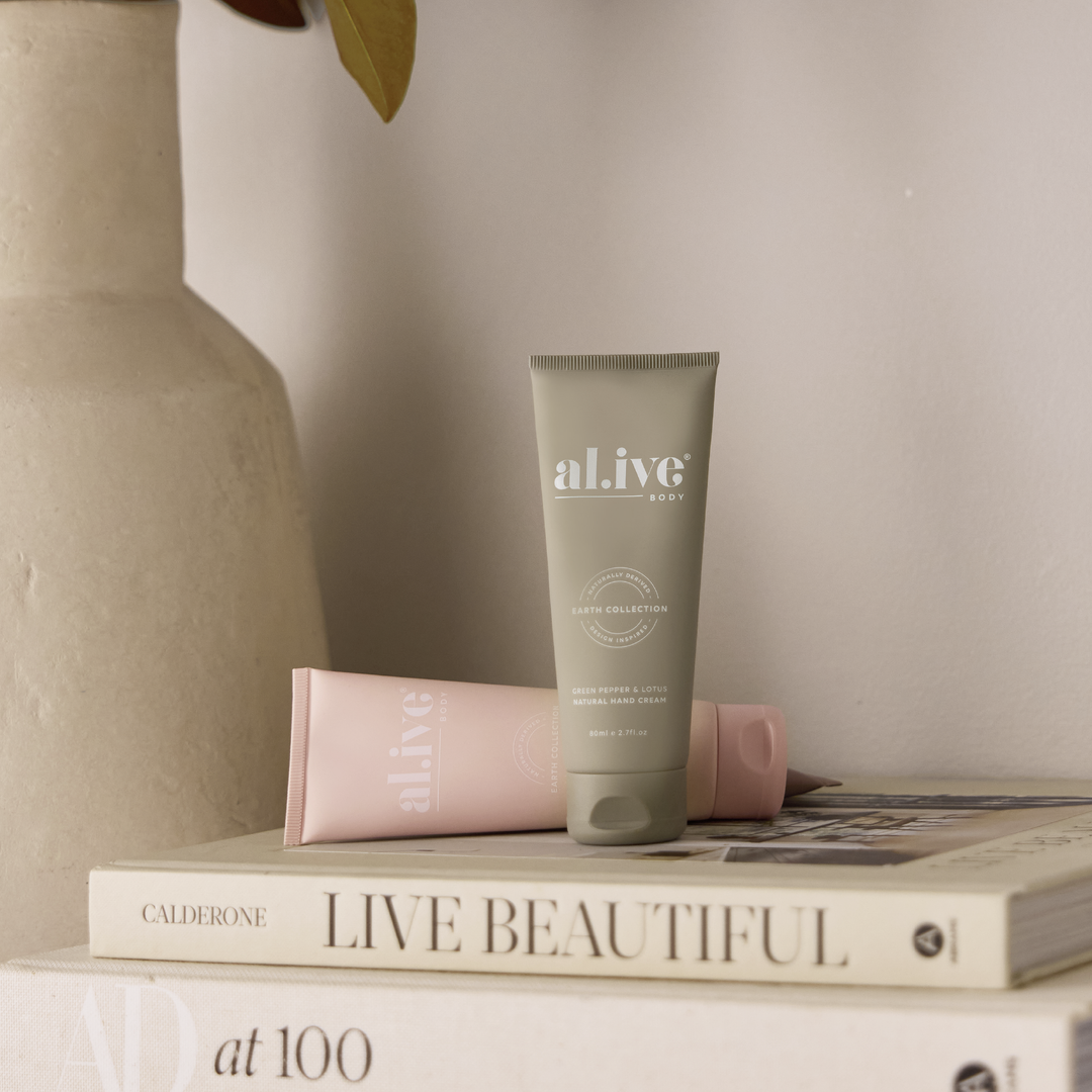 Gift Set - Hand Duo - Al.ive - Applewood & Goji Berry + Green Pepper & Lotus