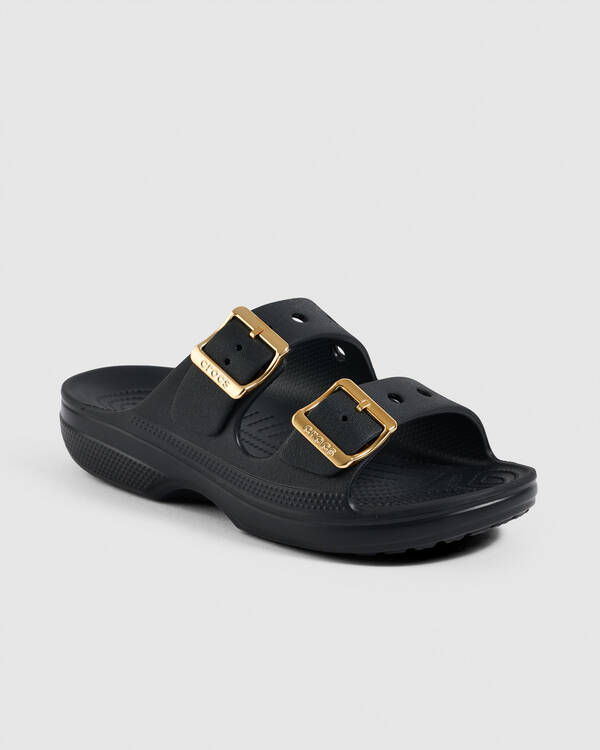 Metallic Buckle Saturday Sandal (Women's)