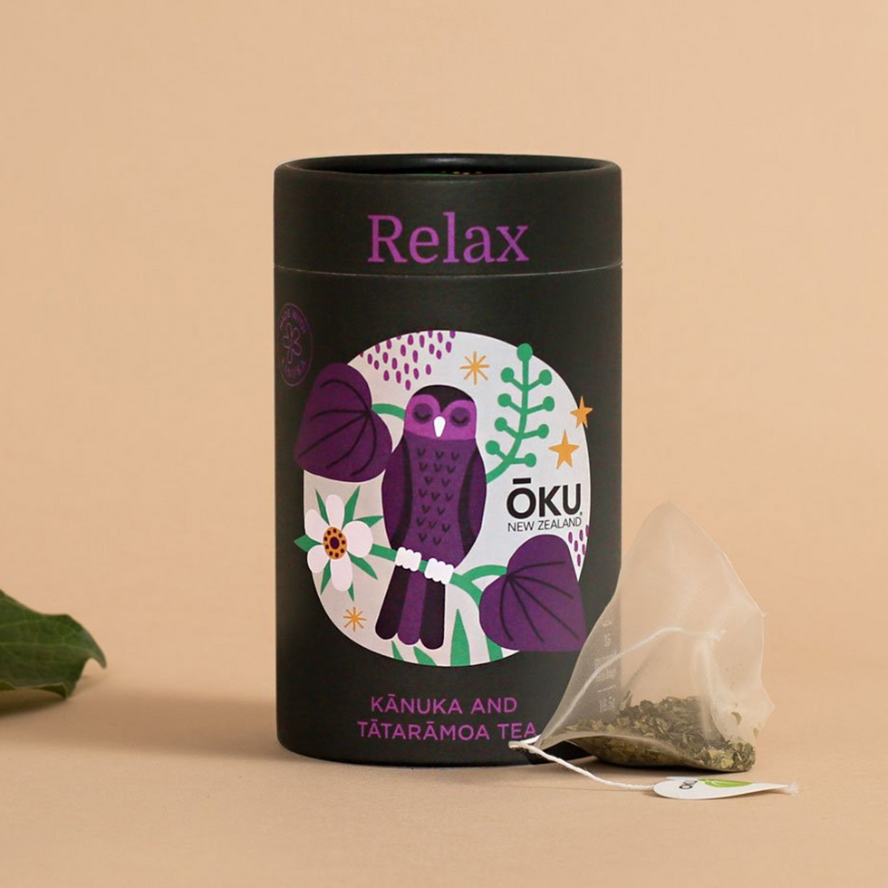 Tea - Ōku Tea - Relax / Whakatā Pack of 15 Tea Bags