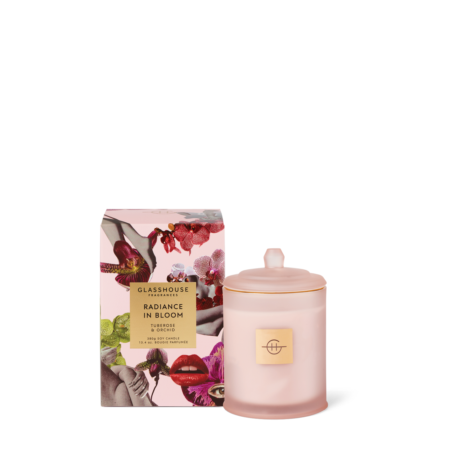 Candle - Radiance in Bloom - 380g - Glasshouse