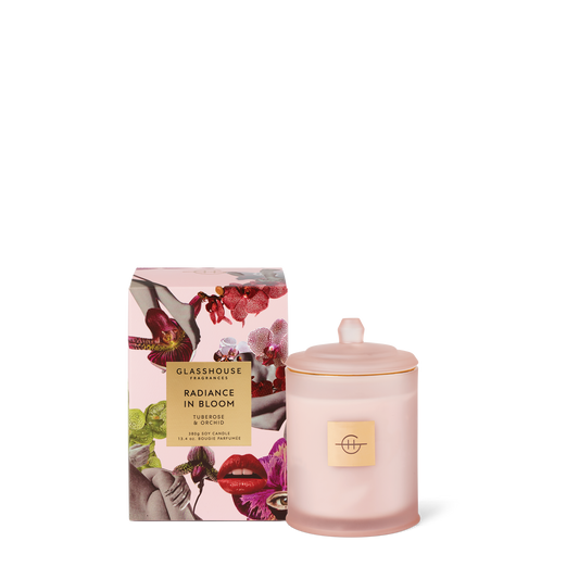 Candle - Radiance in Bloom - 380g - Glasshouse