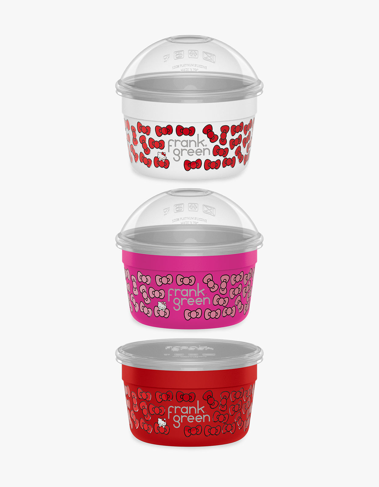 Trio Pack Hello Kitty To Go Bowls 500ml