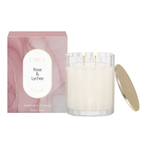 Candle - Rose & Lychee - Circa - 350g