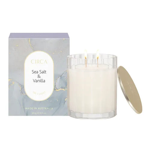 Candle - Sea Salt + Vanilla - Circa - 350g