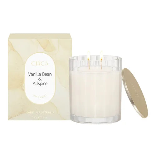 Candle - Vanilla Bean & All Spice - Circa - 350g