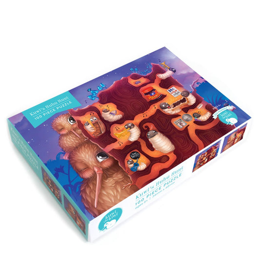 Puzzle - 100 Piece - Kuwis Huhu Hunt