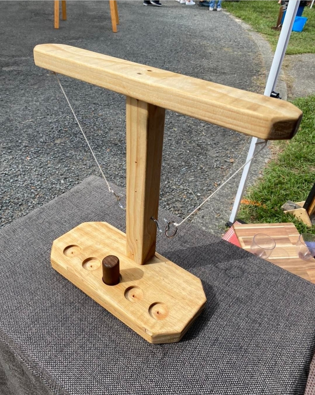 Hook & Ring Toss Game