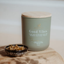 Load image into Gallery viewer, Good Vibes Tea Jar
