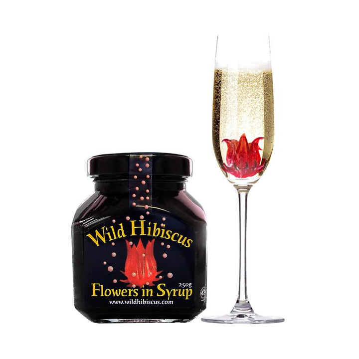 Hibiscus Flowers in Syrup