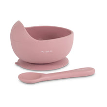 Load image into Gallery viewer, Silicone Suction Bowl &amp; Spoon
