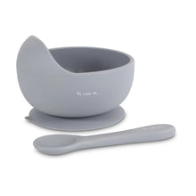 Load image into Gallery viewer, Silicone Suction Bowl &amp; Spoon
