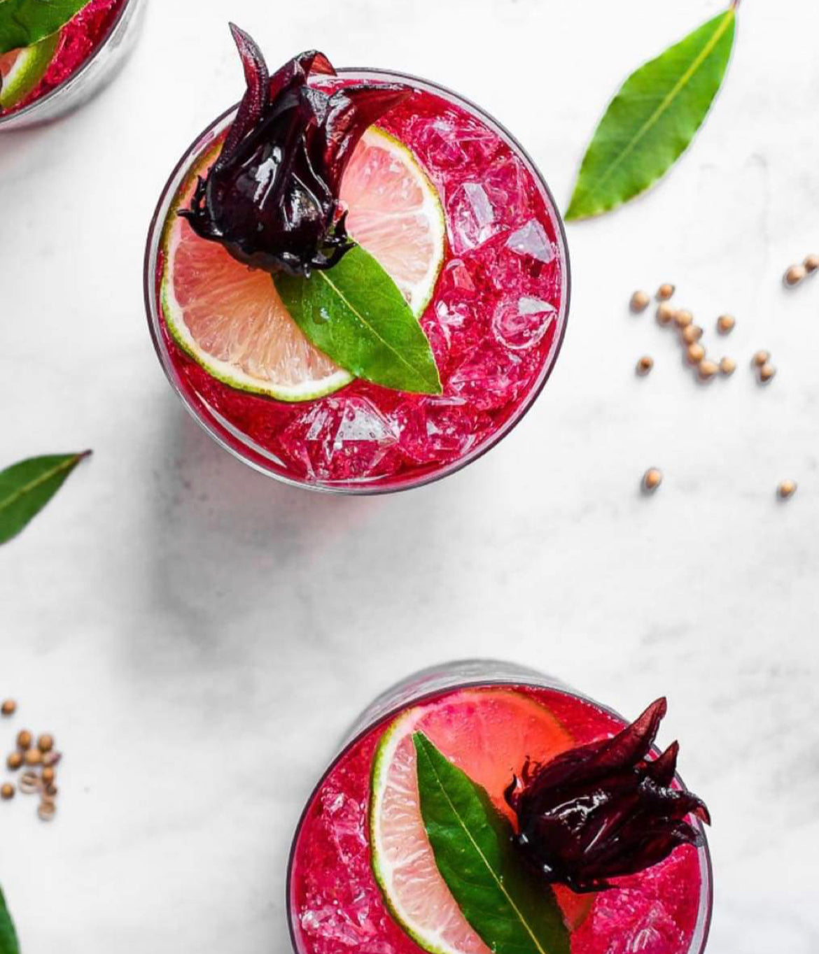 Hibiscus Flowers in Syrup