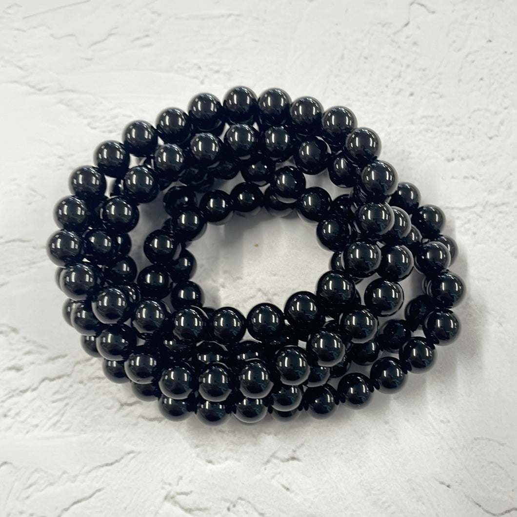 Crystal Bracelet - Black Obsidian